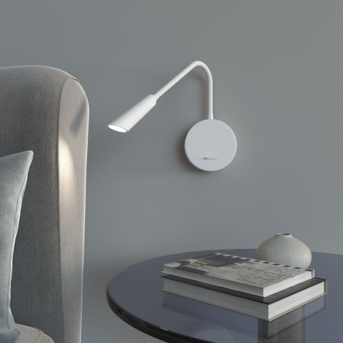 Светильник настенный светодиодный Stem 40120/LED белый фото 3