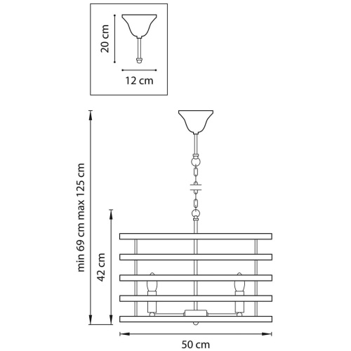 Подвесная люстра Lightstar Epsilon 735050 фото 8 Подвесная люстра Lightstar Epsilon 735050 фото 8