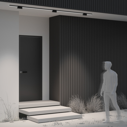 Уличный трековый светильник Outdoor O-TR01-2-S-10WB3K фото 6 Уличный трековый светильник Outdoor O-TR01-2-S-10WB3K фото 6