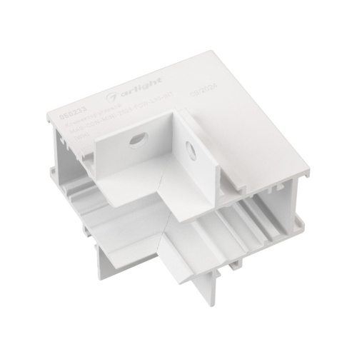 Коннектор угловой MAG-CON-MINI-2538-FDW-L90-INT (WH) Arlight 050233 Коннектор угловой MAG-CON-MINI-2538-FDW-L90-INT (WH) Arlight 050233
