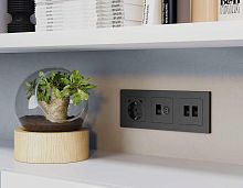 Лицевая панель AMBRELLA VOLT ALFA AP9125