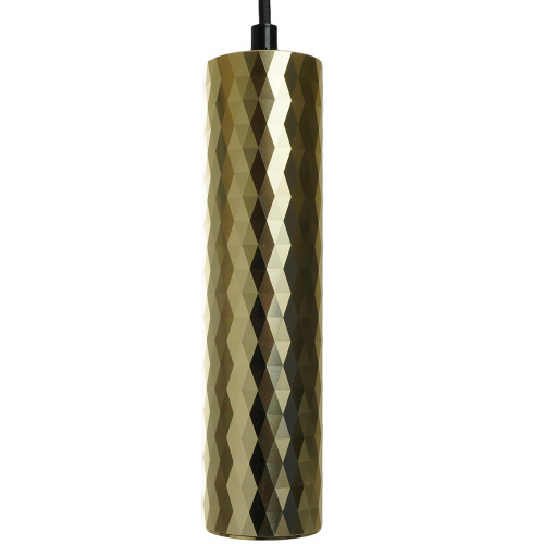 Светильник потолочный Feron ML1888 Barrel PRISM levitation на подвесе MR16 35W, 230V, чёрный, золото 55*200 фото 9