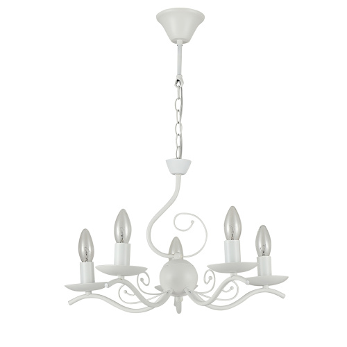 Подвесной светильник Escada 2103/5S E14*40W Antique white фото 2 Подвесной светильник Escada 2103/5S E14*40W Antique white фото 2