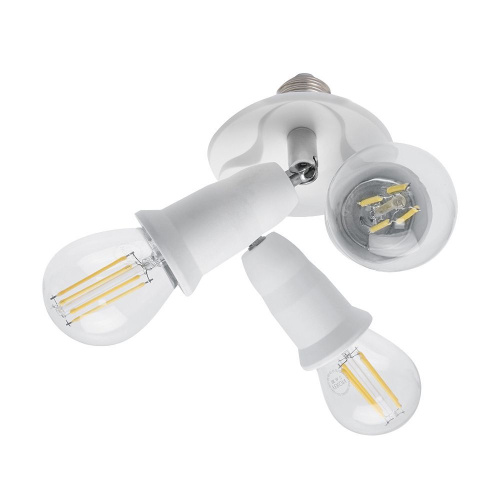 Патрон для ламп 230V Е27-3*Е27, LH62 фото 5 Патрон для ламп 230V Е27-3*Е27, LH62 фото 5