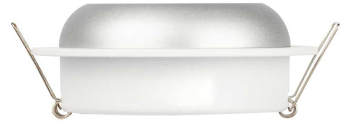 Светильник встраиваемый ЭРА KL111 WH/SL под лампу GX53 белый/серебро матовый Б0061539 фото 2