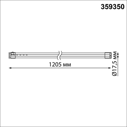359350 KONST NT24 056 черный Светильник линейный светодиодный IP20 LED 20W 170-265V 4000K 1600Лм VITZ фото 2 359350 KONST NT24 056 черный Светильник линейный светодиодный IP20 LED 20W 170-265V 4000K 1600Лм VITZ фото 2