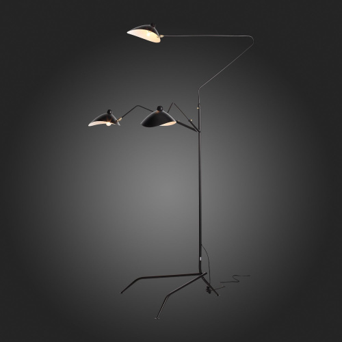 SL305.405.03 Торшер ST-Luce Черный/Черный, Белый E27 3*60W SPRUZZO фото 9 SL305.405.03 Торшер ST-Luce Черный/Черный, Белый E27 3*60W SPRUZZO фото 9