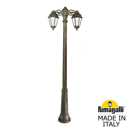 Fumagalli Садово-парковый фонарь FUMAGALLI RICU BISSO/SABA 2L DN K22.157.S20.BYE27DN Fumagalli Садово-парковый фонарь FUMAGALLI RICU BISSO/SABA 2L DN K22.157.S20.BYE27DN