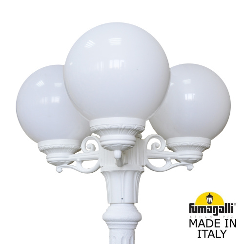 Fumagalli Садово-парковый фонарь FUMAGALLI ARTU BISSO/G250 3L G25.158.S30.WYE27 фото 5 Fumagalli Садово-парковый фонарь FUMAGALLI ARTU BISSO/G250 3L G25.158.S30.WYE27 фото 5