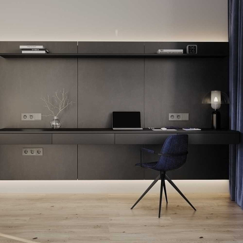 Розетка встраиваемая Voltum S70 с заземлением и защитными шторками, 16А, с USB, A+A, (шелк) VLS040404 фото 4