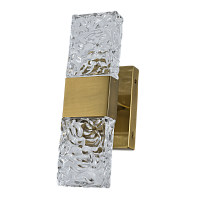 Бра латунь LED 3Вт 31см Zortes D'Ice ZRS.1818.06