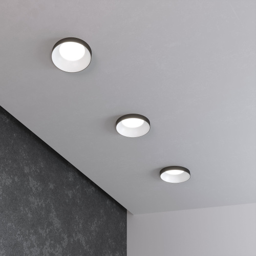 Встраиваемый точечный светильник 112 MR16 белый/черный фото 4