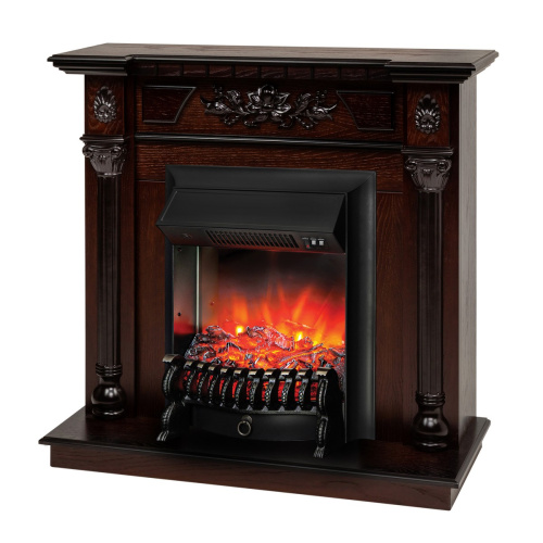 Электрокамин RealFlame Dacota AO античный дуб с очагом Fobos Lux Black фото 2 Электрокамин RealFlame Dacota AO античный дуб с очагом Fobos Lux Black фото 2
