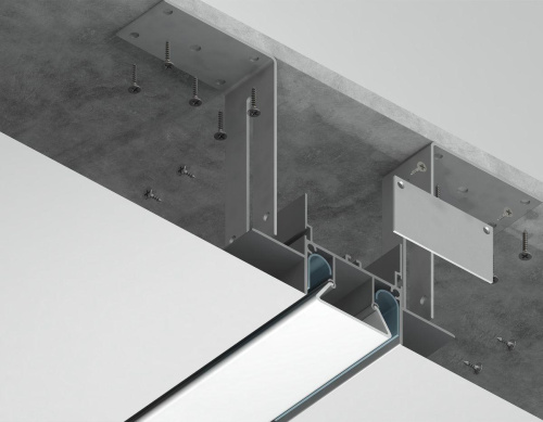 Встраиваемый профиль с рассеивателем Ambrella Illumination GP4000AL фото 2