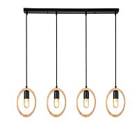 Подвесной светильник Escada 10196/4 E27*40W Black