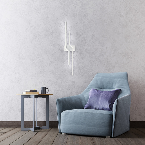 Настенный светильник Escada 10219/2 LED*20W White фото 4 Настенный светильник Escada 10219/2 LED*20W White фото 4