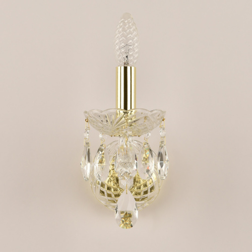 Бра хрустальные 116B/1/165 G Bohemia Ivele Crystal (Богемия Ивеле Кристалл) фото 4 Бра хрустальные 116B/1/165 G Bohemia Ivele Crystal (Богемия Ивеле Кристалл) фото 4