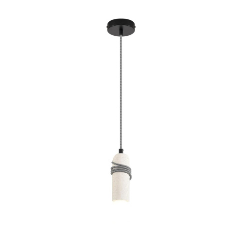 8363/1A ECO LN26 330 черный/белый, металл/бетон Подвес E27 LED 10W 220V TESLA фото 4