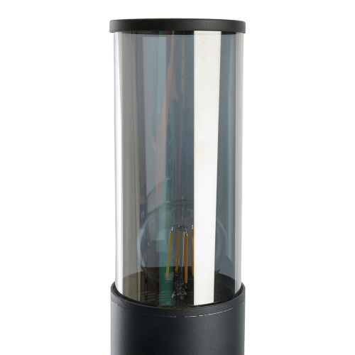 Светильник садово-парковый Feron DH1305, столб,  E27 230V, черный фото 8