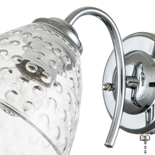Настенный светильник Escada 658/1A E27*40W Chrome фото 5 Настенный светильник Escada 658/1A E27*40W Chrome фото 5