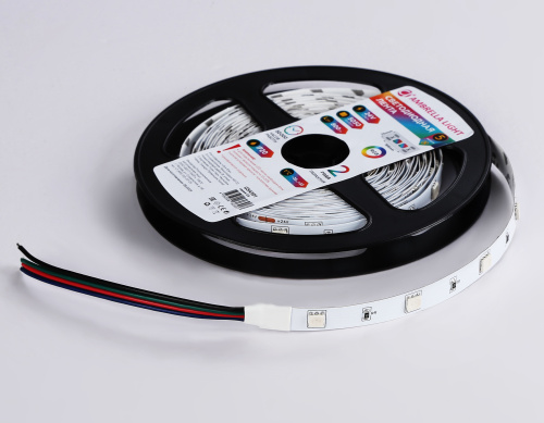 Светодиодная лента 24В 5050 30Led 7.2Вт/м Цветная RGB IP20 5м фото 9