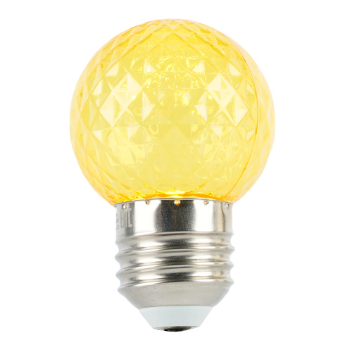 Лампа светодиодная Feron LB-385 Шарик желтый прозрачный E27 1W 230V фото 7