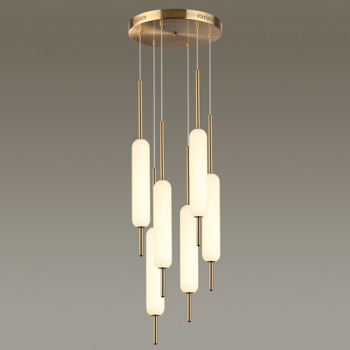 Подвесной светодиодный светильник Odeon Light Pendant Reeds 4794/72L фото 2
