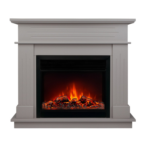 Электрокамин RealFlame Regent 26 BG кашемир с очагом Moonblaze Black