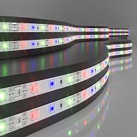 Светодиодная лента 12 В 4,8 Вт/м 60 Led/м 2835 IP20, RGB, 5 м Лента светодиодная 12V 4,8W 60Led 2835 IP20 RGB, 5м
