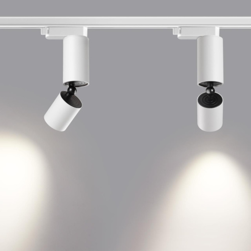 359318 PORT NT24 280 белый Светильник трековый однофазный трехжильный IP20 LED 5W 85-265V 3000K 600Лм TUBO фото 9 359318 PORT NT24 280 белый Светильник трековый однофазный трехжильный IP20 LED 5W 85-265V 3000K 600Лм TUBO фото 9