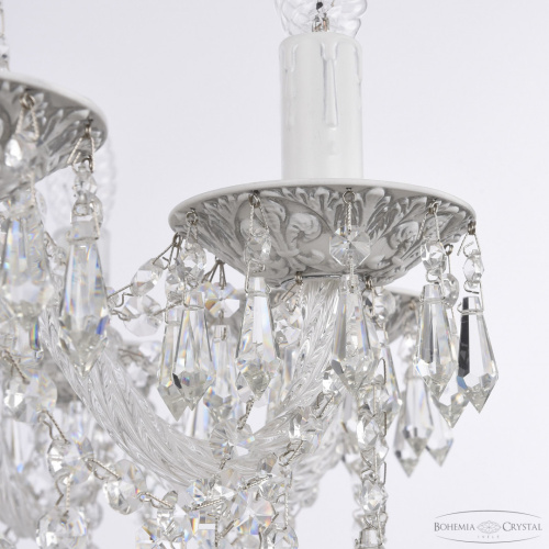 Люстра с хрустальными подвесками AL16303/8/160 WMN Bohemia Ivele Crystal (Богемия Ивеле Кристалл) фото 2
