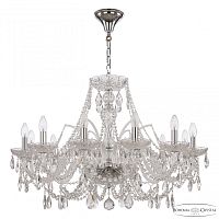 Люстра хрустальная 105/12/300 Ni Bohemia Ivele Crystal (Богемия Ивеле Кристалл)