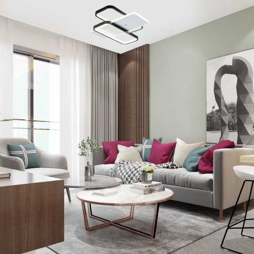 Потолочный светильник Escada 10215/S LED*85W White/Black фото 3 Потолочный светильник Escada 10215/S LED*85W White/Black фото 3