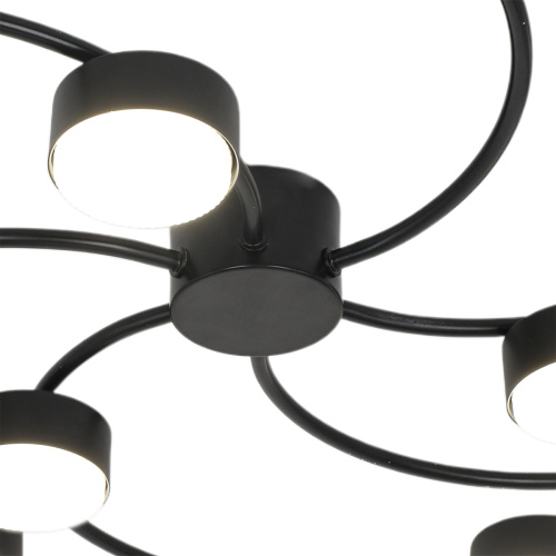 Потолочный светильник Escada 1180/9P GX53*15W Black фото 4 Потолочный светильник Escada 1180/9P GX53*15W Black фото 4