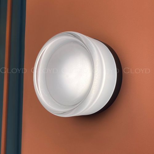 Бра Cloyd NANO W1 / шир. 14 см - черный - прозрачн. стекло (арт.20382) фото 2 Бра Cloyd NANO W1 / шир. 14 см - черный - прозрачн. стекло (арт.20382) фото 2