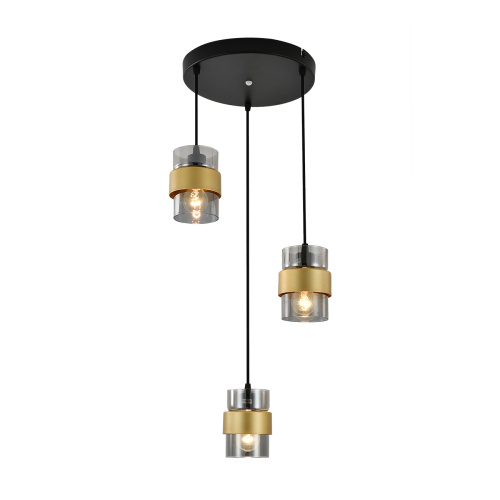 Подвесной светильник Escada 1139/3S E14*40W Black/Gold Подвесной светильник Escada 1139/3S E14*40W Black/Gold