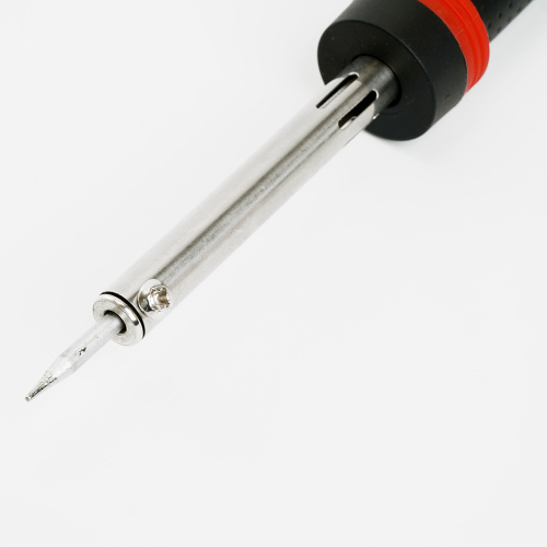 Паяльник с индикатором  30W, нихромовый нагреватель, долговечное жало, 230В, STEKKER  PLE301-30 фото 2