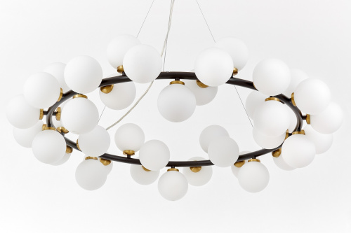 Подвесной светильник Lumina Deco Marsiada LDP 6033-40 BK+MD фото 2