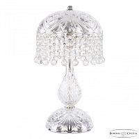 Настольная лампа хрустальная 14781L1/22 Ni Balls Bohemia Ivele Crystal (Богемия Ивеле Кристалл)