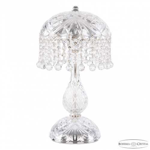 Настольная лампа хрустальная 14781L1/22 Ni Balls Bohemia Ivele Crystal (Богемия Ивеле Кристалл) Настольная лампа хрустальная 14781L1/22 Ni Balls Bohemia Ivele Crystal (Богемия Ивеле Кристалл)
