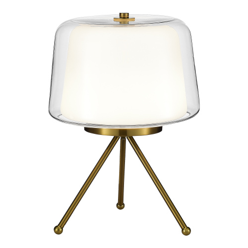 SL6127.304.01 Прикроватная лампа ST-Luce Латунь/Белый, Прозрачный LED 1*16W 3000K PANDORA фото 5