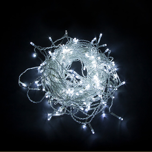 Светодиодная гирлянда Feron CL22 бахрома  4,5м*0,8м + 3м 230V 5000К , c питанием от сети,эффектом стробов, белый шнур фото 3