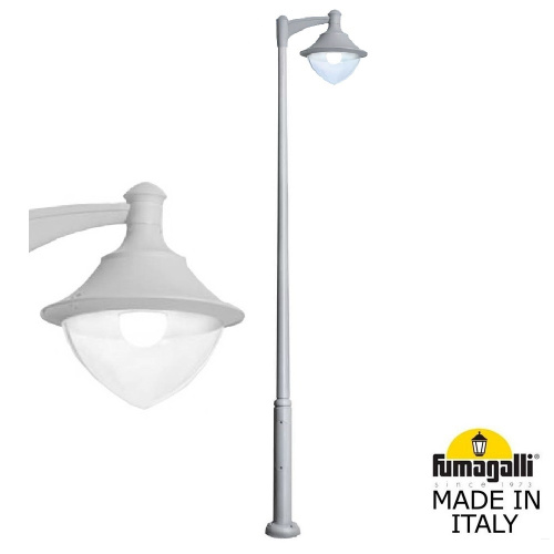 Fumagalli Парковый фонарь FUMAGALLI EKTOR 4000/MIDIPILAR/VIVI 1L LED-HIP V50.372.A10.LXH27 Fumagalli Парковый фонарь FUMAGALLI EKTOR 4000/MIDIPILAR/VIVI 1L LED-HIP V50.372.A10.LXH27