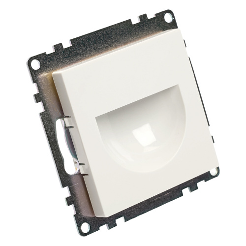 Подсветка встраиваемая LED (механизм), 250В, 1W, 4000К, серия Катрин, белый фото 5