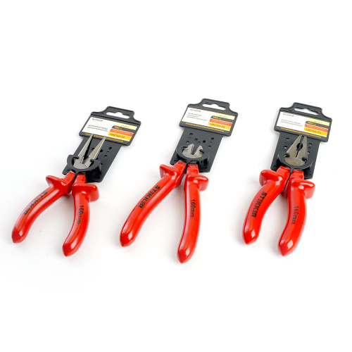 Длинногубцы диэлектрические STEKKER, 160мм, PLE2-160-S фото 3