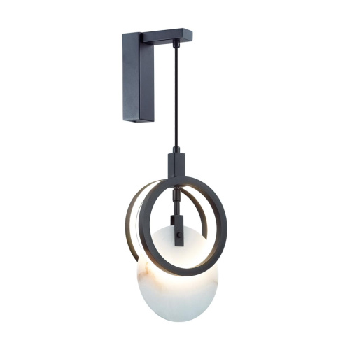 5422/17WL HIGHTECH ODL_EX25 083 черный/металл/алебастр Настенный светильник LED 17W 3000K 986Лм MERCURY фото 4