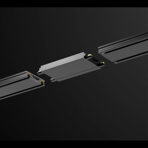 Соединитель прямой с токопроводом для низковольтного шинопровода Novotech Shino Smal 135216 фото 3