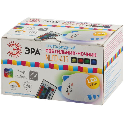 Настольная лампа ЭРА NLED-415-2W-BU Б0041095 фото 2