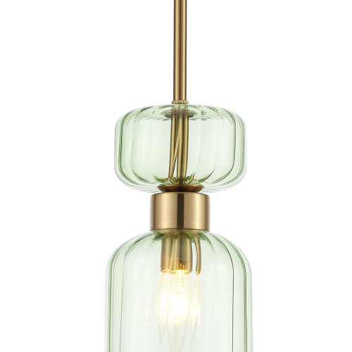 Подвесной светильник Escada 1141/1S E14*60W Antigue copper/Green фото 5