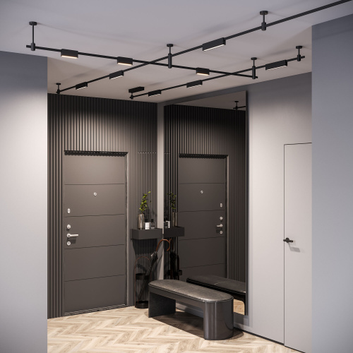 Esthetic Magnetic Декоративная стойка с вводом питания (с местом под блок питания) 124 мм 85140/00 фото 6